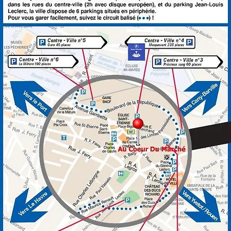 Apartament Au Coeur Du Marche 4 Etoiles